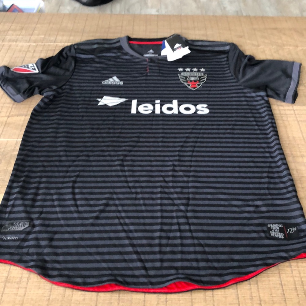 D.C United MLS soccer Jersey Adidas XL